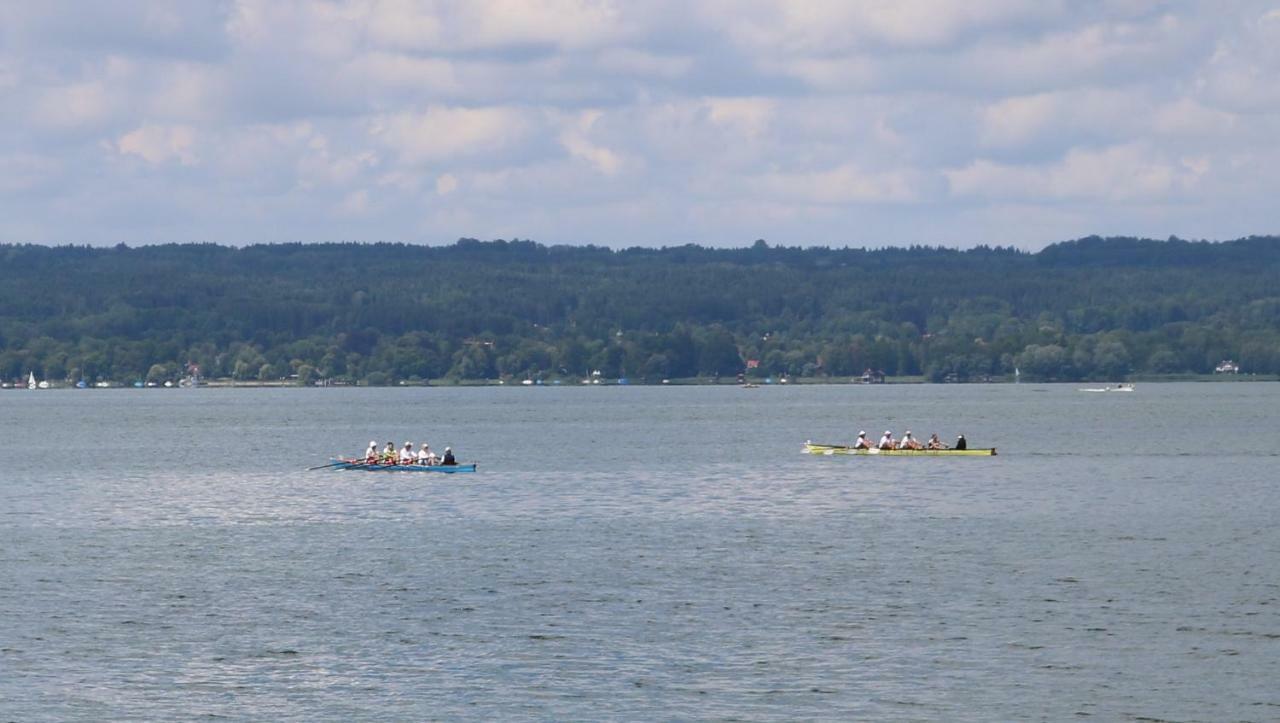 Seehotel Pegasus Herrsching am Ammersee Zewnętrze zdjęcie
